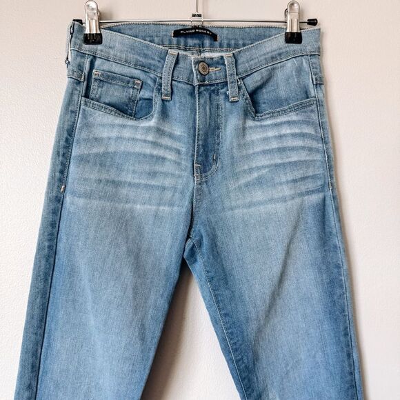 Flying Monkey Lightwash Skinny Jean High Rise Size 26 - Picture 3 of 8